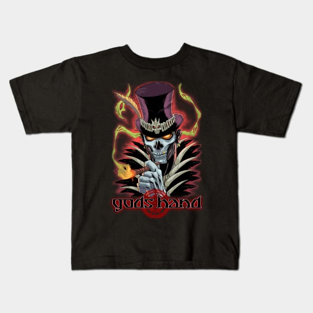 VOODOO KING Kids T-Shirt by AnthonyFigaro1